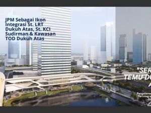 Wajah Baru Dukuh Atas Bakal Ada Jembatan Multiguna, Ini Desainnya