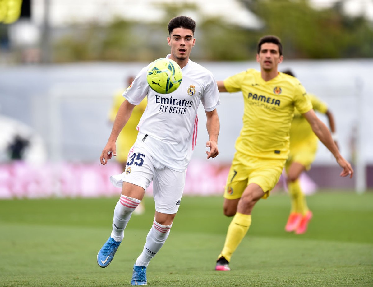 Miguel Gutierrez (kiri) salah satu bek muda jebolan akademi Madrid (Getty Images)