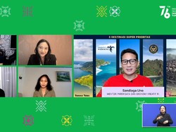 Sandiaga: Rumah Digital Indonesia Jadi Etalase Promosi Wisata RI