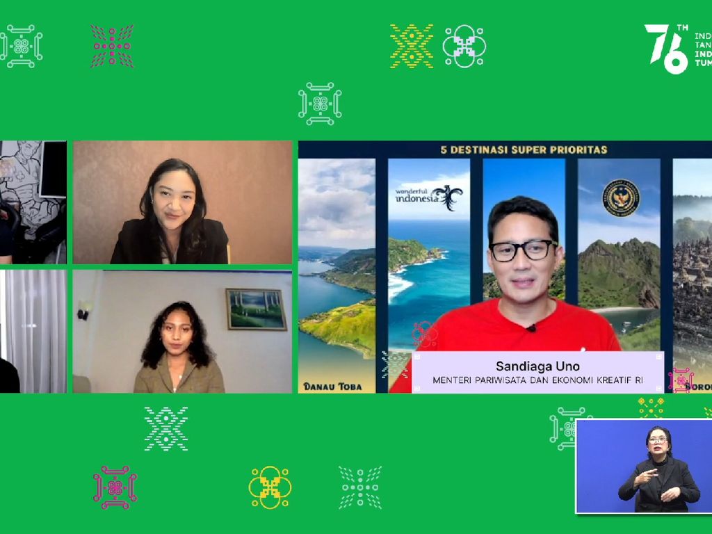 Sandiaga: Rumah Digital Indonesia Jadi Etalase Promosi Wisata RI Sandiaga: Rumah Digital Indonesia Jadi Etalase Promosi Wisata RI