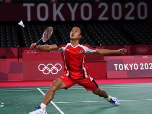 Takluk dari Chen Long, Anthony Ginting Gagal ke Final Olimpiade 2020