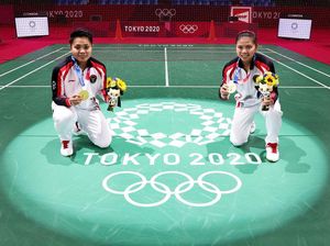 Dubes RI di Tokyo Lepas Greysia/Apriyani Cs Balik ke Tanah Air