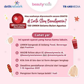 Kampanye #BeautynesiaBantuKamu, untuk para pelaku UKM.