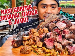 Bikin Kantong Kering, Nasi Goreng Mahal Ini Harganya Capai Jutaan Rupiah!