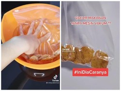 Cara Vakum Makanan Praktis Tanpa Alat, Cukup Pakai Air