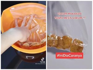 Cara Vakum Makanan Praktis Tanpa Alat, Cukup Pakai Air Cara Vakum Makanan Praktis Tanpa Alat, Cukup Pakai Air