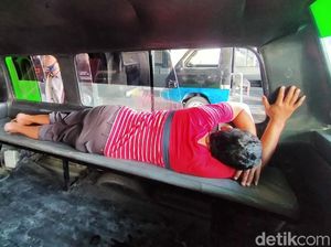 Curhat Sopir Angkot di Surabaya soal Kebijakan PPKM