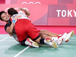 Detik-detik Greysia Polii Gugup di Final Olimpiade Tokyo 2020