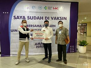 Hutama Karya Gelar Vaksinasi Dosen di UIN Syarif Hidayatullah