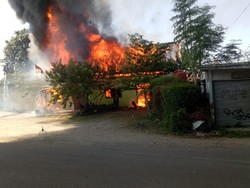 Api Lalap Gudang Solar-Mes TNI di Cimahi