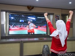 Kegembiraan Bupati Purwakarta Saat Greysia-Apriyani Raih Emas Olimpiade