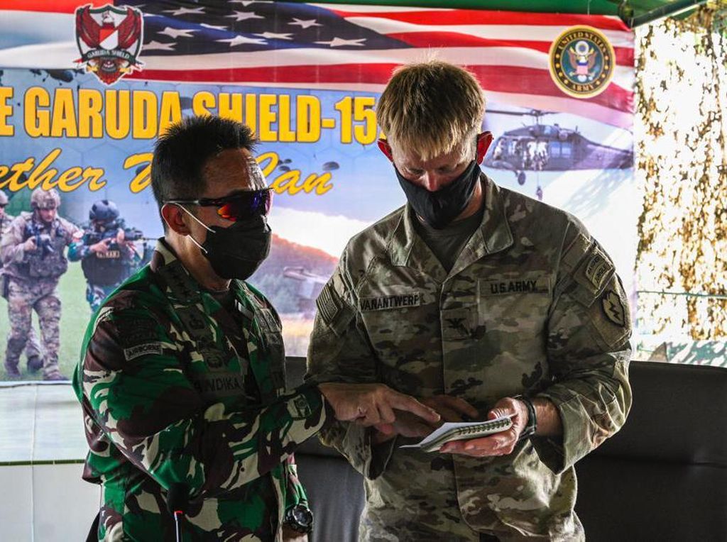 Ribuan Tentara RI-AS Mulai Latihan Super Garuda Shield