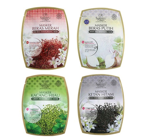 Masker bpom sariayu/ sumber: Shopee.co.id/ sariayu_marthatilaar Masker bpom sariayu