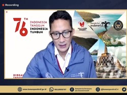 Sandiaga Uno Percepat Pencairan Dana Bantuan Pariwisata Rp 2,4 Triliun