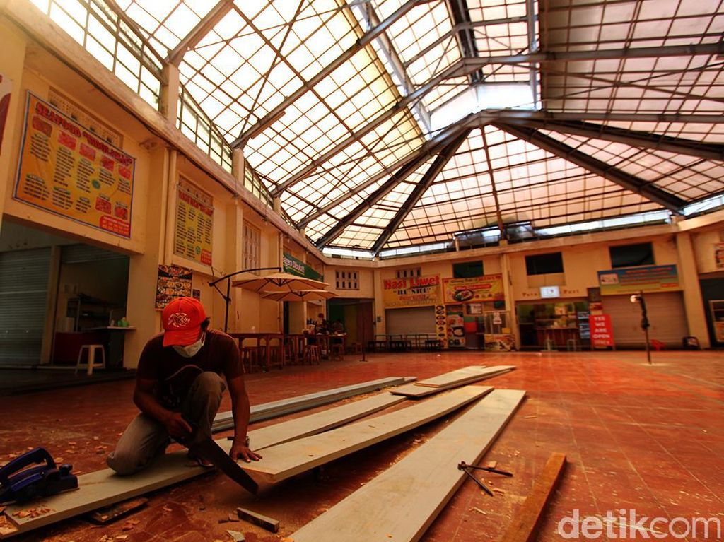 Pasar Gede Solo Manfaatkan Momen PPKM untuk Renovasi