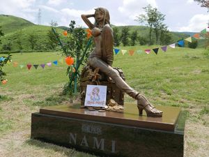 Giliran Patung Nami Bertengger di Kampung Halaman Eiichiro Oda