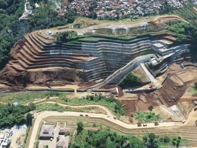 Penampakan Terkini Proyek Penangkal Banjir Jakarta