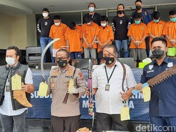 Tawuran Geng Motor di Bekasi Tewaskan Remaja, 9 Orang Ditangkap