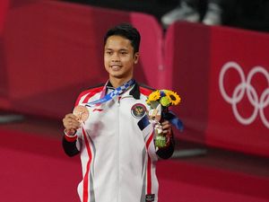 Top! Anthony Ginting Sukses Bawa Pulang Perunggu Top! Anthony Ginting Sukses Bawa Pulang Perunggu