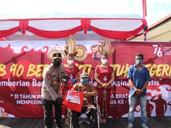 31 Tahun Mengabdi Jadi Polisi, IKDB 90 Gelar Bakti Sosial di Kalteng