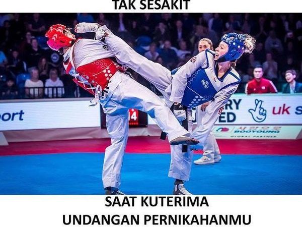 8 Meme Nyeleneh Tentang Percintaan Versi Cabor Olimpiade Ini Bikin Ngakak