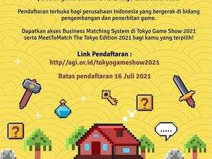 Game RI Siap Unjuk Kualitas ke Dunia Melalui Tokyo Game Show 2021