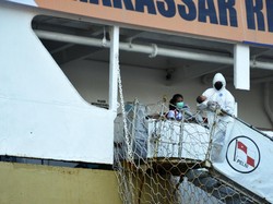 KM Tidar Jadi Tempat Karantina Pasien COVID-19 di Jayapura