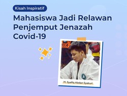 Salut! Mahasiswa Ini Putuskan Jadi Relawan Jenazah COVID-19