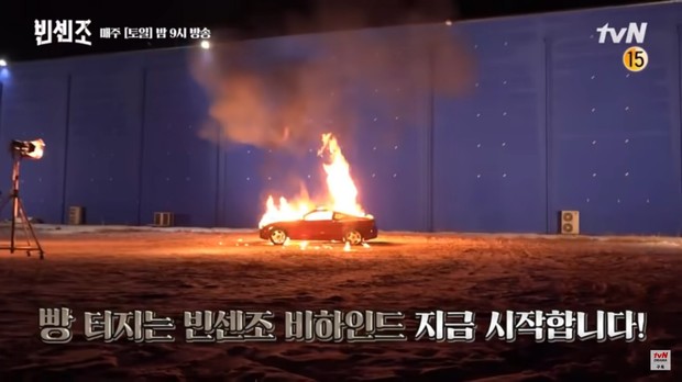 (Totalitas, drama Vincenzo tetap gunakan properti asli meski syuting dengan CGI/Foto: youtube.com/tvn Drama) Totalitas, drama Vincenzo tetap gunakan properti asli meski syuting dengan CGI/Foto: youtube.com/tvn Drama