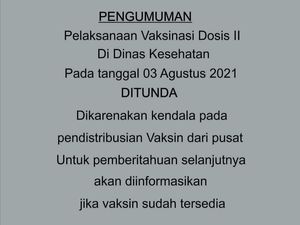 Stok Vaksin Sempat Kosong, Vaksinasi di Lamongan Langsung Dikebut Stok Vaksin Sempat Kosong, Vaksinasi di Lamongan Langsung Dikebut