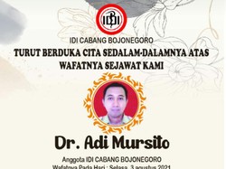 Kepala Puskesmas di Tuban Meninggal Terpapar COVID-19