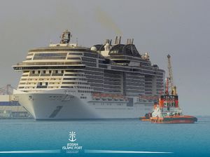 Ini Foto Kapal Pesiar Super yang Berlayar Perdana dari Saudi