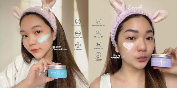 Jacquelle Butter Clay Mask & Yogurt Sleeping Mask (instagram.com/jacquelle_official) Jacquelle Butter Clay Mask & Yogurt Sleeping Mask