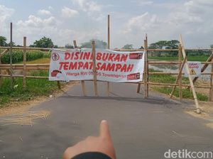 Jalan di Klaten Ini Diblokir Warga, Alasannya Bikin Geleng-geleng