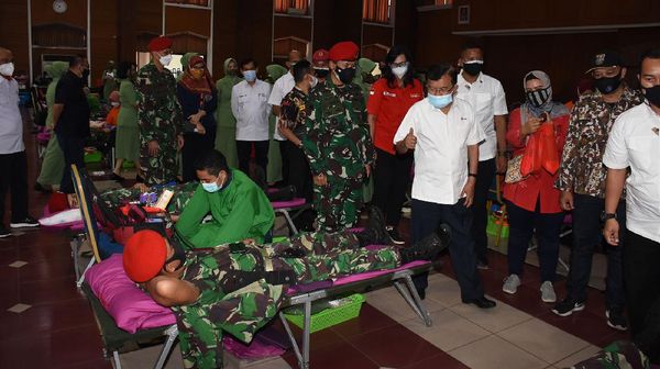 Kopassus Gelar Donor Darah