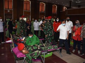 Kopassus Gelar Donor Darah