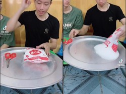 Kurang Kerjaan! Cowok Ini Niat Hitung Butiran Micin Sampai Pusing