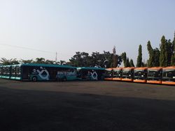 Fitur Bus Listrik TransJakarta: Ada Suara Buatan, Pakai Baterai Spesifikasi Tesla