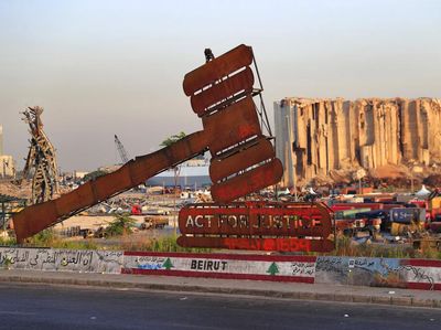 Monumen Puing-puing Ledakan Lebanon, Simbol Duka Beirut