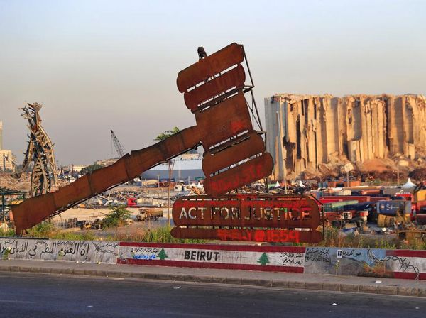 Monumen Puing-puing Ledakan Lebanon, Simbol Duka Beirut