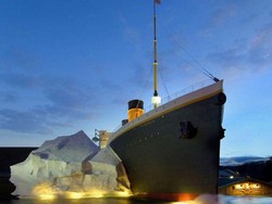 Waduh, Replika Gunung Es di Museum Titanic Runtuh dan Lukai Wisatawan