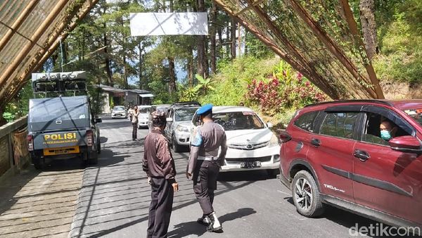 Foto: Objek Wisata Malino Tutup, Dampak PPKM Level 3