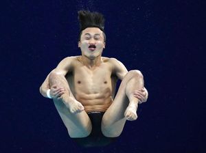 Ragam Ekspresi Atlet Loncat Indah Olimpiade Tokyo