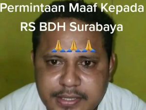 Pengunggah Video Viral Intimidasi Nakes RSUD BDH Surabaya Minta Maaf Pengunggah Video Viral Intimidasi Nakes RSUD BDH Surabaya Minta Maaf