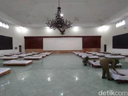 Gedung Wanita Karanganyar Disulap Jadi Isolasi Terpusat OTG Corona