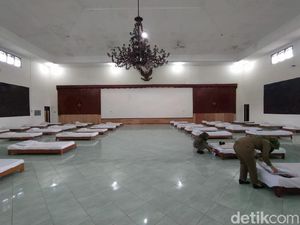 Gedung Wanita Karanganyar Disulap Jadi Isolasi Terpusat OTG Corona Gedung Wanita Karanganyar Disulap Jadi Isolasi Terpusat OTG Corona