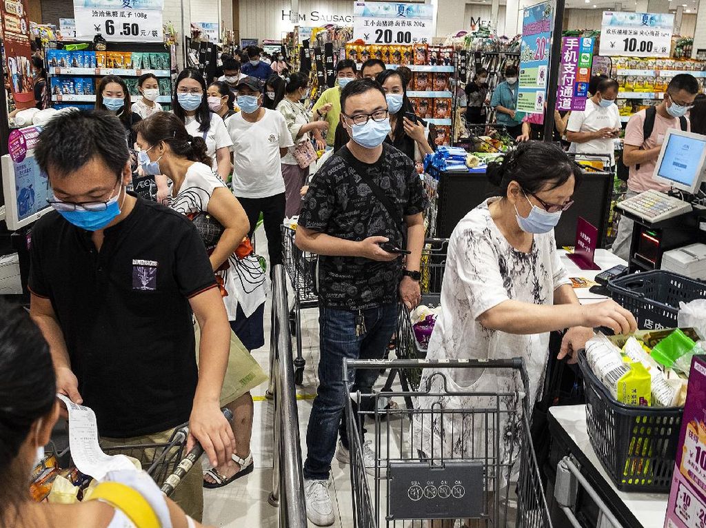 Cerita WNI Soal Panic Buying di China yang Bikin Supermarket Kosong