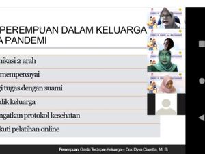 Tim KKN UPN Jatim Gelar Webinar Tingkatkan Awareness pada Hoaks dan COVID-19