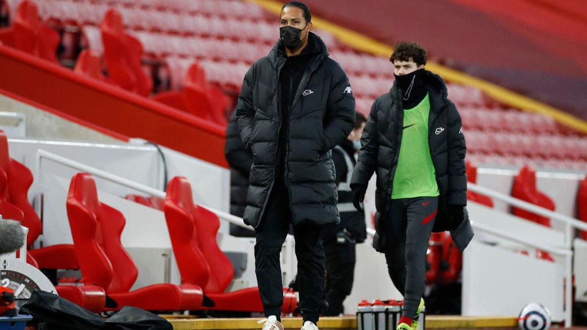 Virgil van Dijk tak mau buru-buru main lagi (Getty Images/Pool)