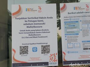 Daftar 15 Mal DKI yang Wajibkan Sertifikat Vaksin COVID-19 Daftar 15 Mal DKI yang Wajibkan Sertifikat Vaksin COVID-19